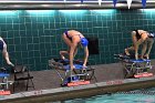Swimming & Diving vs RWU  Swimming & Diving vs Roger Williams University. - Photo by Keith Nordstrom : Wheaton, Swimming